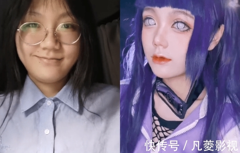 地缚少年花子君|别人COS是化妆，而她是直接换头，\把原角色的脑袋安在自己身上\
