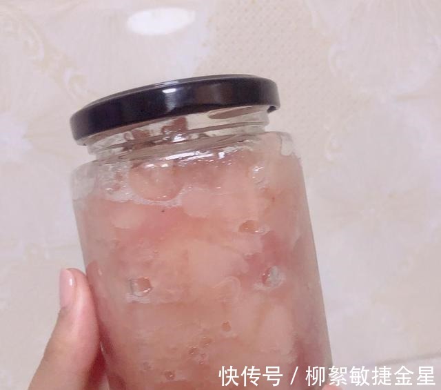 早餐|香甜可口的桃子酱，是夏季的颜色，颜值高无添加，早餐抹面包刚好！