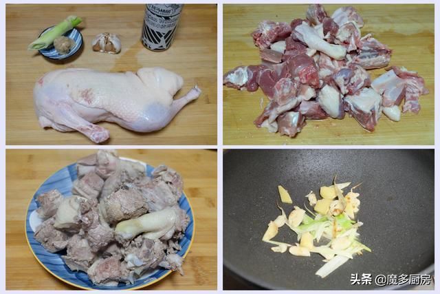 不粘锅|晒晒母女三人的晚餐，一荤一素营养健康，做法简单味道香，好吃