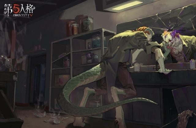 昆虫|第五人格孽蜥本体是帅哥？外服海报暴露秘密，与昆虫学者有关