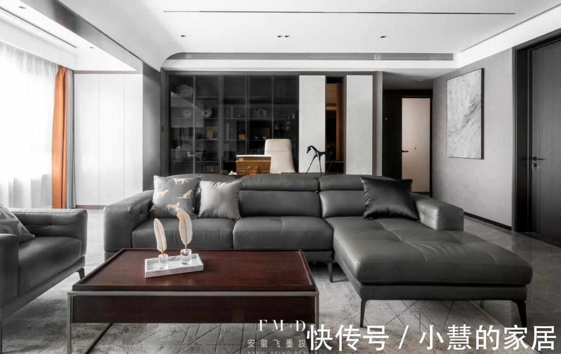 书桌|随着“去客厅化”流行，传统沙发墙也被取代，做置物型设计才实用