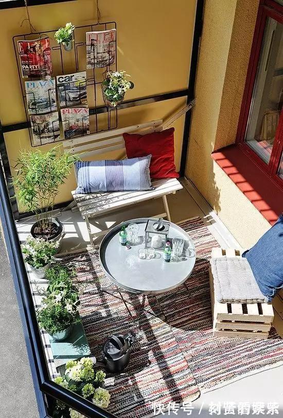 这才是我想要的阳台！种满花，有一个小憩的地方