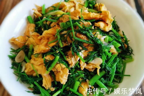 葱花炒蛋|常吃这菜的人,腰都悄悄变细了,它富含膳食纤维开胃又排毒