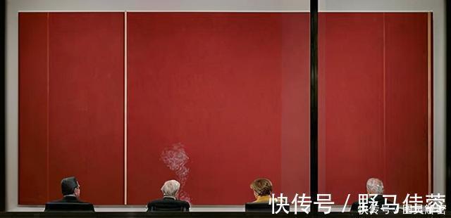 巴尼特·纽曼#他生前随手画的一根线卖7亿,众人不解,专家你画24年试试