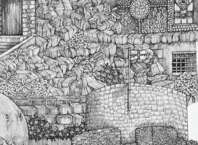 olivia@全球最“抠”美女画家,用一支2元针管笔惊艳世界