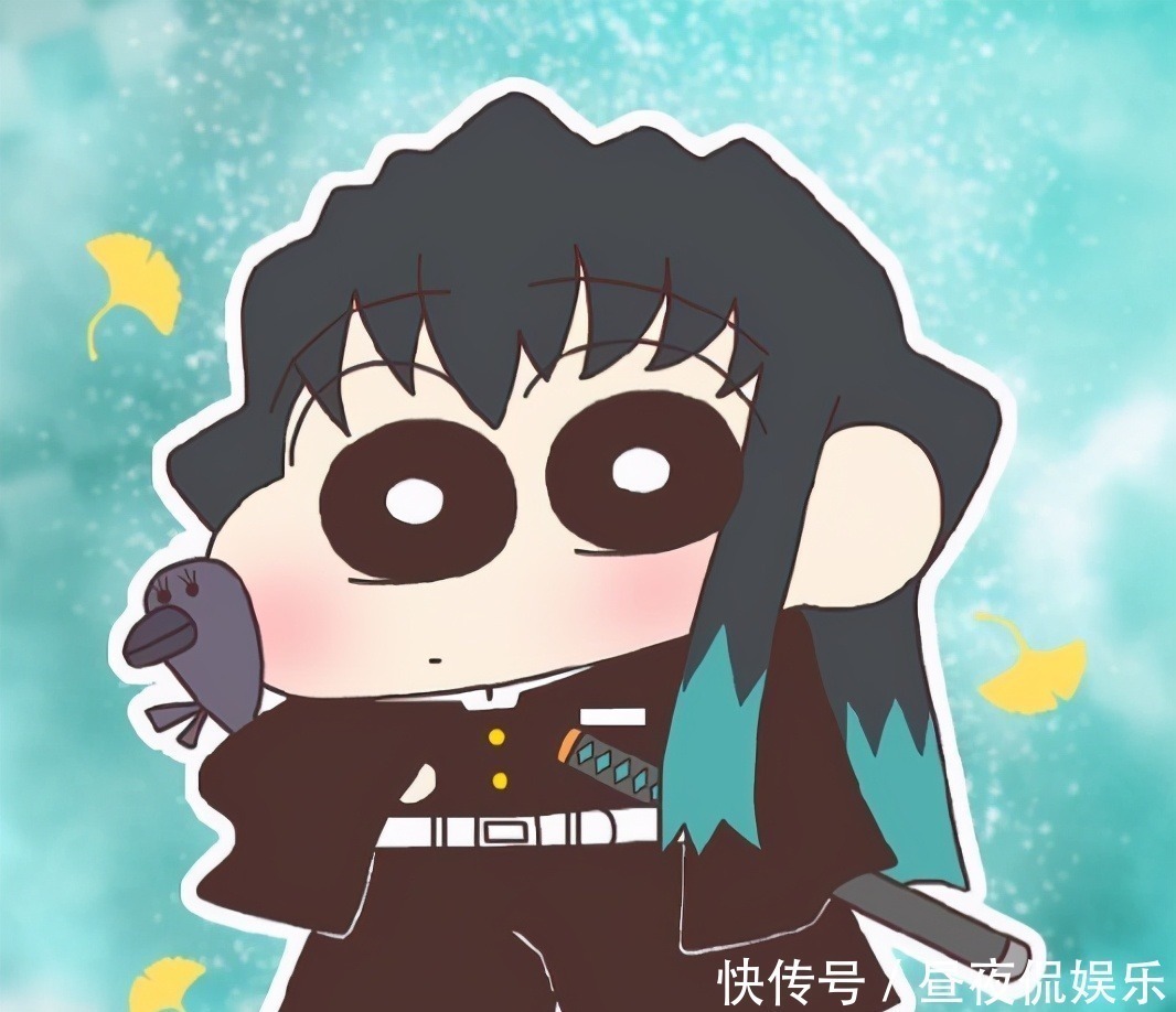 小芭内|鬼灭之刃,九柱全员小新化,风柱变身精神小伙,岩柱形象与众不同