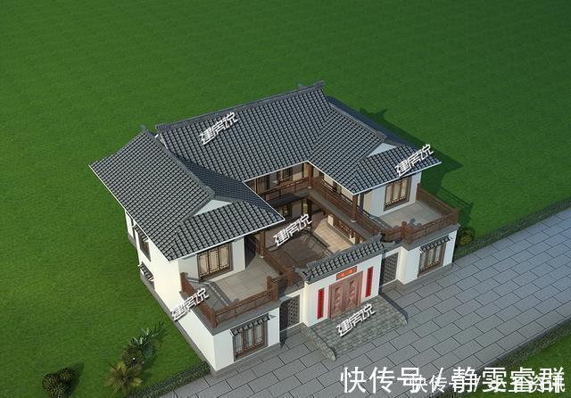 建房者|带庭院的中式别墅，拥有一栋，已经超越了99的建房者