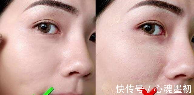 妆容 为何画底妆时要使用粉底刷起初不以为然,看到效果后却恍然明了!