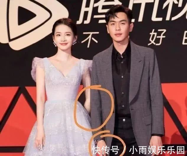 李沁挽张若昀胳膊上热搜,女演员为了避嫌也需“礼仪手”吗?