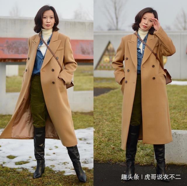 半身裙 我又发现了一位很会穿的博主，她的这些大衣搭配，你一定会喜欢