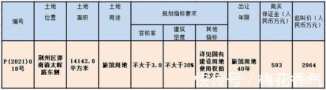 陪读中心|荆州最新土拍荆北推出一旅馆用地！有望打造陪读中心