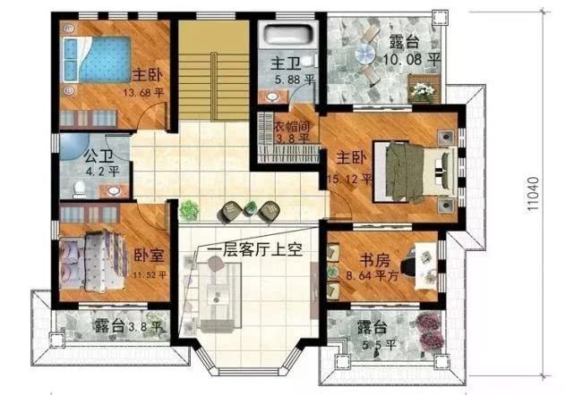 主体|建两层的别墅 这8款户型, 庄重大气, 能建一栋能吹一辈子