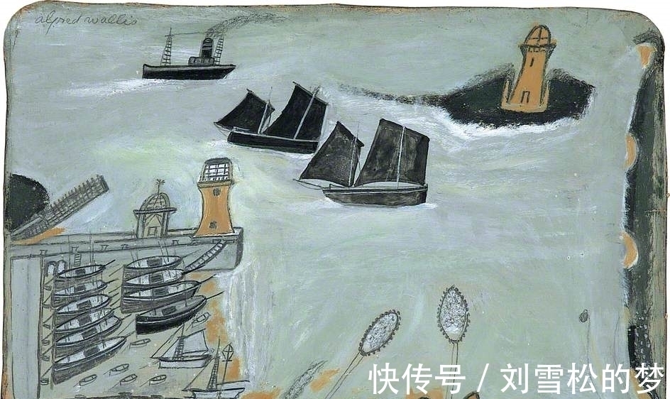 康沃尔$你穷其一生作画还是默默无闻,一个老渔民退休后学画6年,成功了