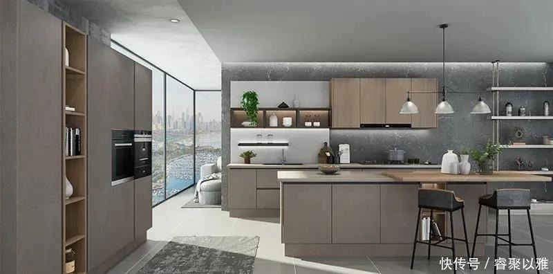ps|看上去一尘不染的厨房，大家都用了这几种配色~