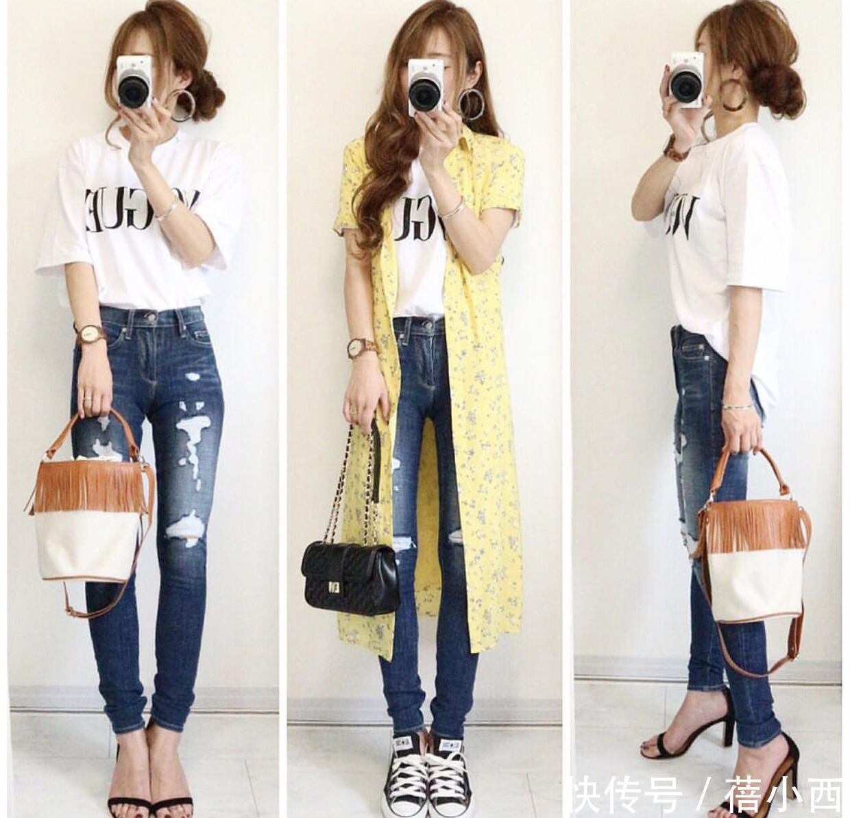 穿搭|90后00后女生不要瞎打扮,试试日本博主这些穿搭,时髦洋气美美哒