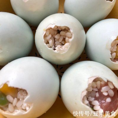香菇|肉多多的糯米蛋
