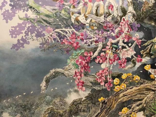 东京艺术大学|一幅画画了3年，细到要用放大镜，他把钢笔画玩到了极致