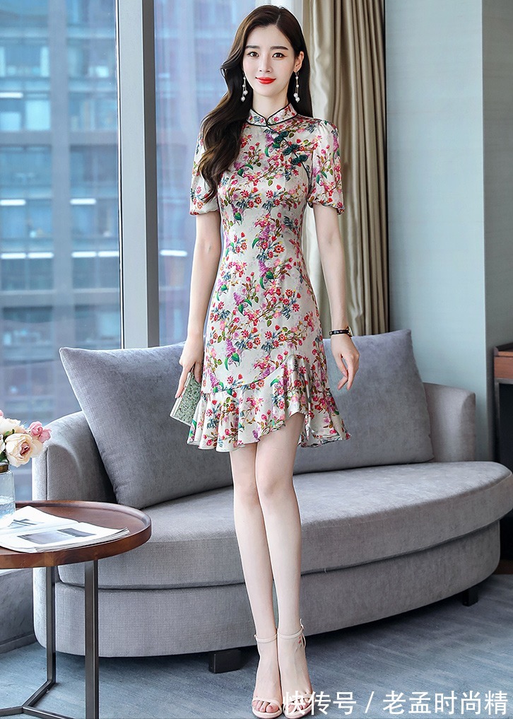 遇见|不一样的旗袍,穿在不一样的你身上,让你遇见优雅,美丽一夏