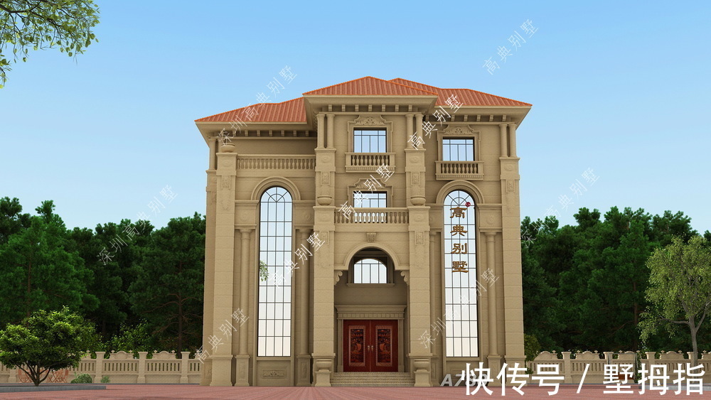 别墅|美丽的欧式别墅,居住舒适实用,颜值高。
