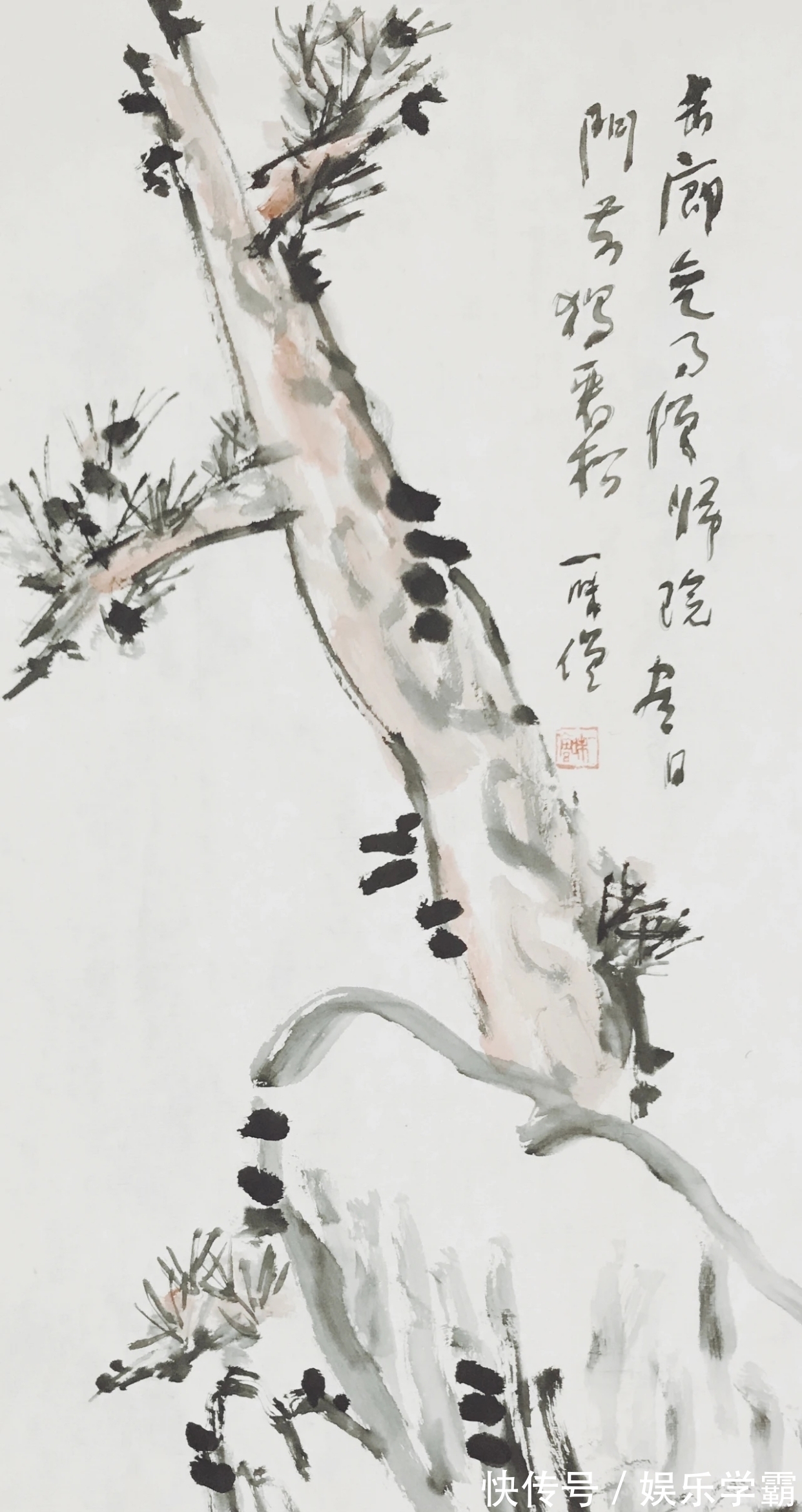 写意花鸟画!有禅意的中国画|一味僧写意花鸟画