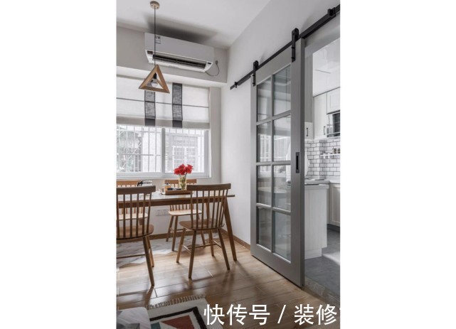 实用|75平北欧风二居室并不算很大,但整个家的布置却紧凑又实用