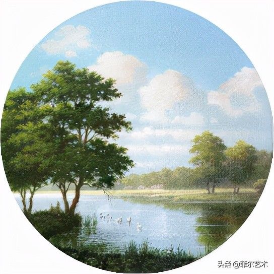 布拉德#英国画家希金斯·里格的油画艺术作品欣赏