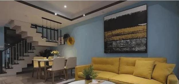 乳胶漆|120平复式楼装修花18万，客厅设计美翻了，邻居看了都非常羡慕！