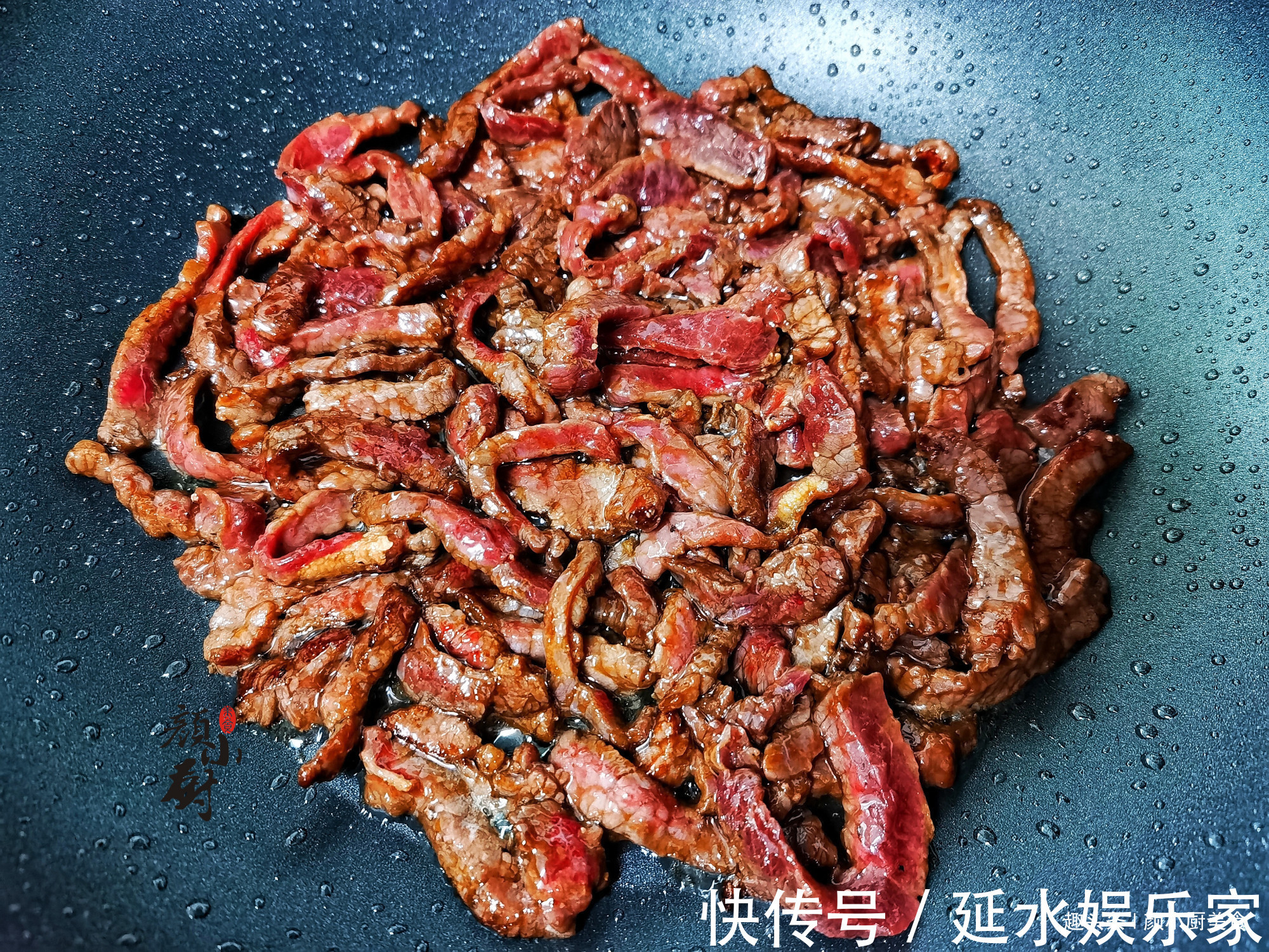 炒牛肉|炒牛肉时,万万不可直接下锅就炒,多加这一步,牛肉鲜嫩更好吃