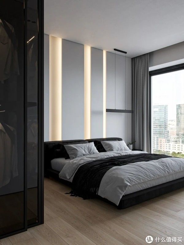 嵌入式|南京夫妻的83㎡公寓火了,入户便是简约美,藏不住的高级感