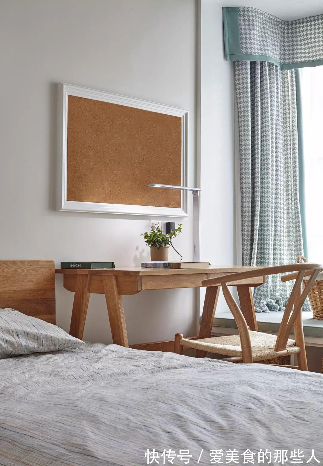 床头|91平的北欧家,客厅拥有家庭图书馆太赞了!