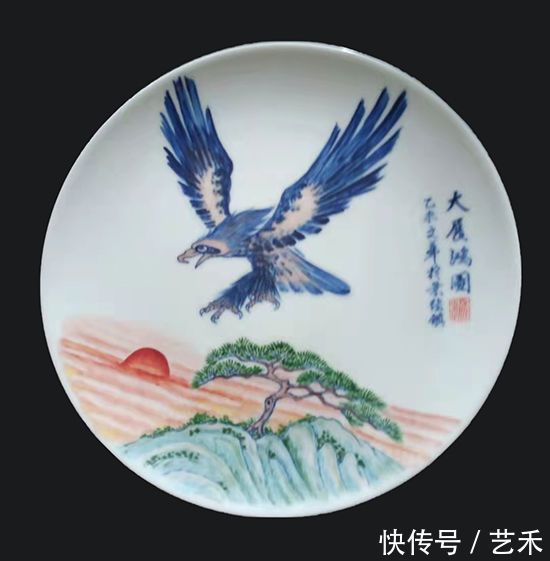 |陶瓷彩绘非遗传承人杨文华——作品欣赏|陶瓷艺术大师| 传承