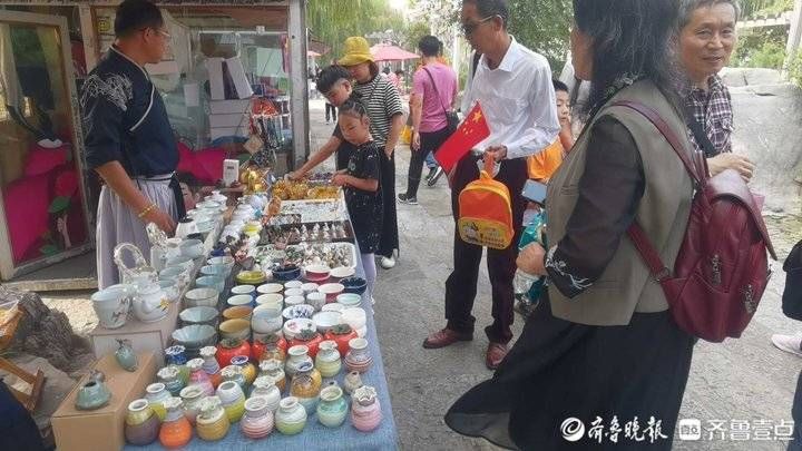 济南|最in济南丨国庆节，百花洲的手工艺人们出摊了
