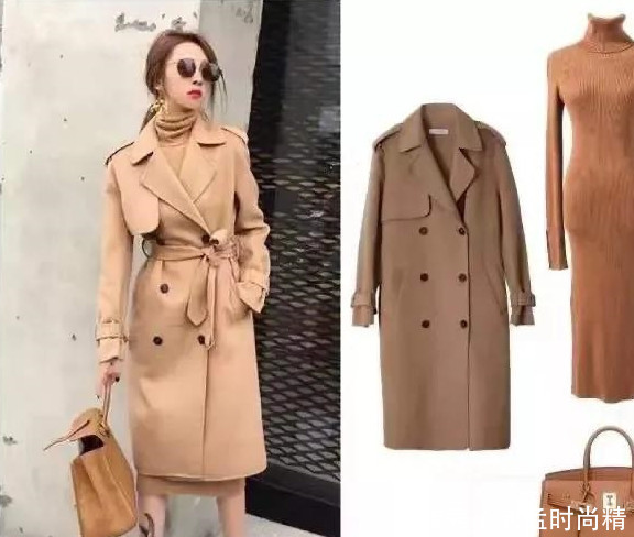 女人穿大衣自然光腿才好看, 当然备上光腿神器, 不能老寒腿