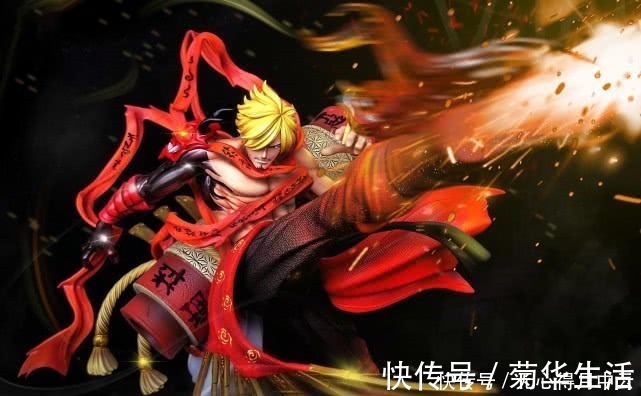 海贼王|海贼王2款山治战斗服的手办,当10个手办摆成一排,画面过于舒适