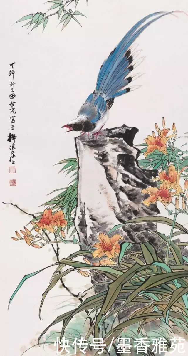 精品|太美了，艺术大师田世光精品花鸟画作品欣赏