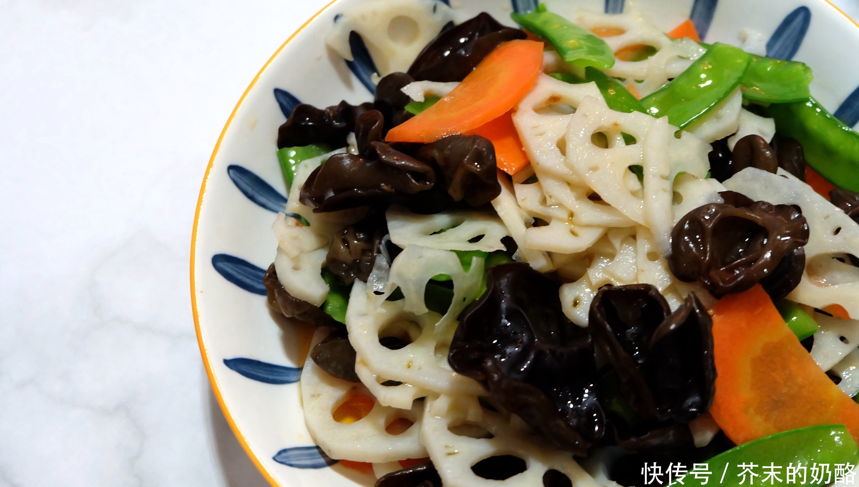 空气污染多吃凉拌菜,四种素菜拌一拌,清爽可口做法简单,试试吧