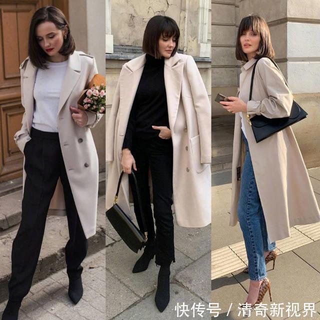 高级 不露脚踝大衣照样穿出高级感!27套大衣搭配示范,保暖又遮肉