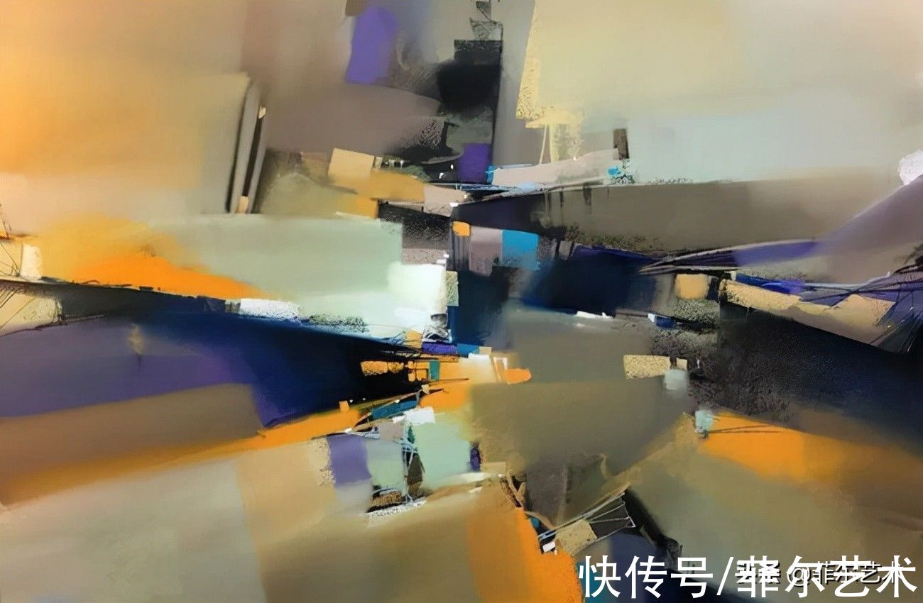 mich美国画家迈克尔风景油画作品用色大胆、明亮,传达出一种乐观精神