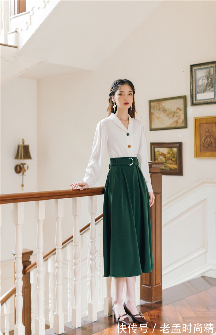 漂亮|今年绿色很流行吗?职场中绿色的文艺小清新穿搭,展现自己的魅力