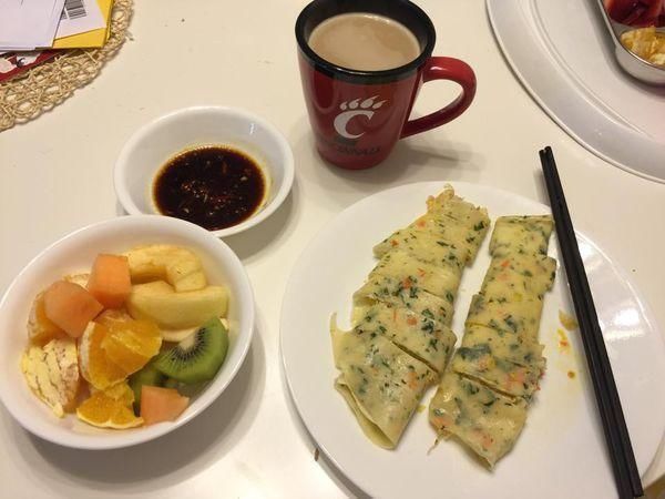 自从学会这早餐,连吃5天还不够,全家都喜欢,一面几天见底了