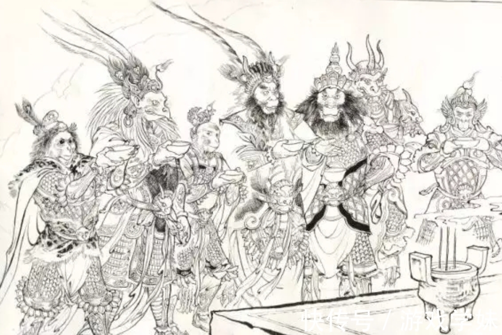 鹏魔王#孙悟空盖世神通,为何排在七大圣最后一位?看看前3位都是啥来头