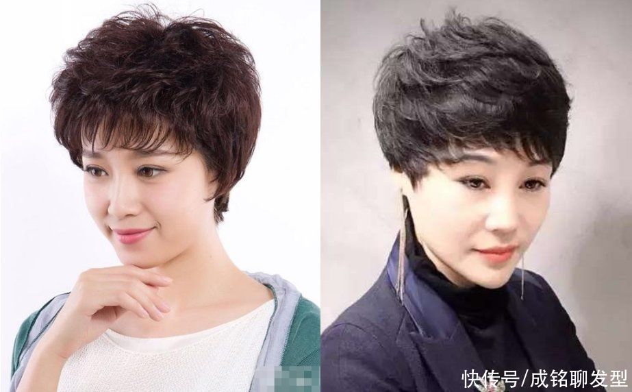 老气|五六十岁的女士留短发，尽量避开这三个误区，时尚干练才显年轻