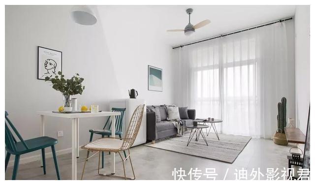 屋主|她家41㎡的北欧小户,不砸一堵墙,功能照样齐全,朋友都很羡慕!