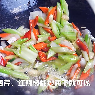 西芹|西芹炒虾仁