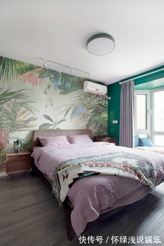 背景墙|混搭风格三居,儿童房和客厅相互呼应,一家人在一起的幸福!