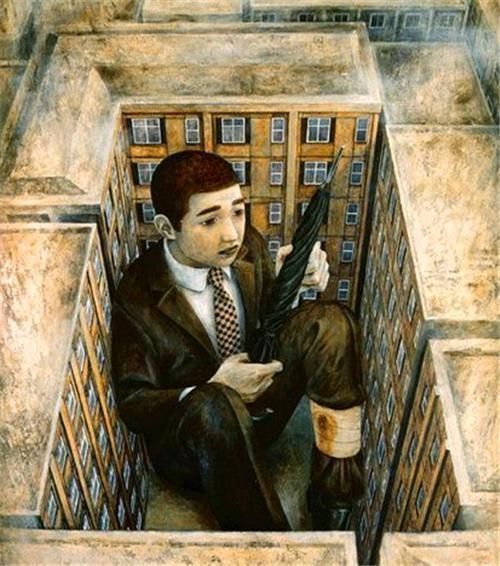 济斯瓦夫·贝克辛斯$日本知名画家,活了31岁,他的画不敢看第二遍,网友:越看越可怕