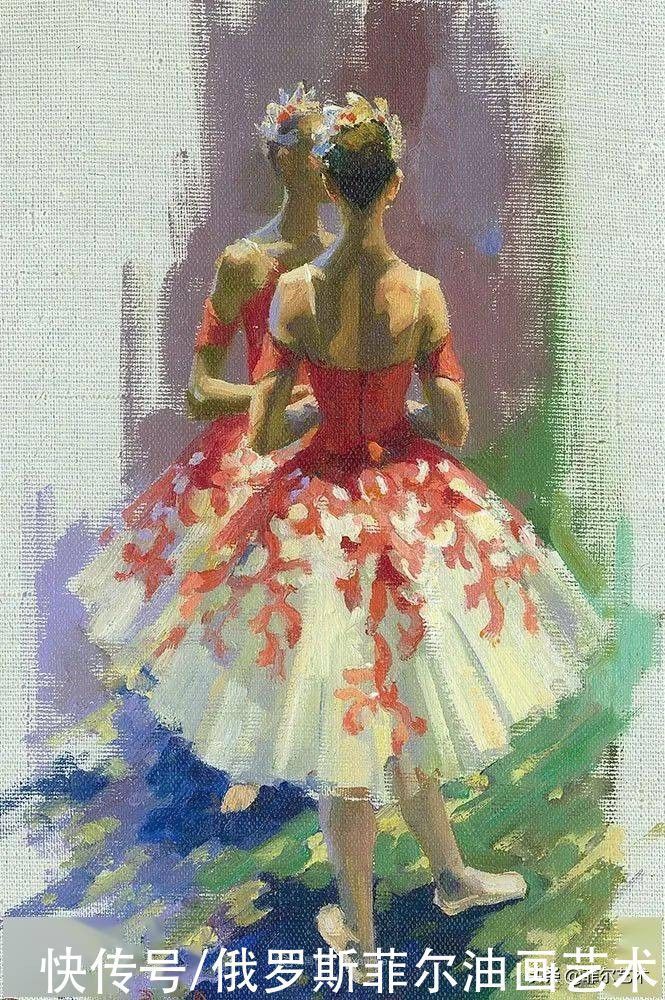 圣彼得堡$俄罗斯画家阿纳斯塔西娅·沃斯特雷佐娃漂亮油画作品欣赏
