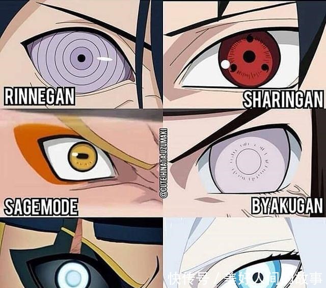 万花筒写轮|火影十大瞳术合集,还认识8种以上的没几个人!