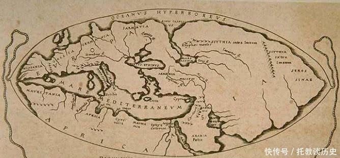 古希腊|早熟的理念:古希腊的托勒密扇子形世界地图