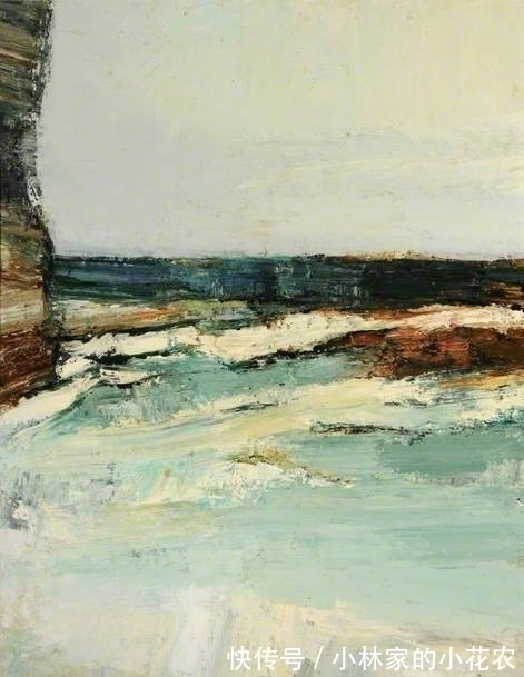 笔触|油画风景:从具象主义到抽象主义,这位画家都能自由切换